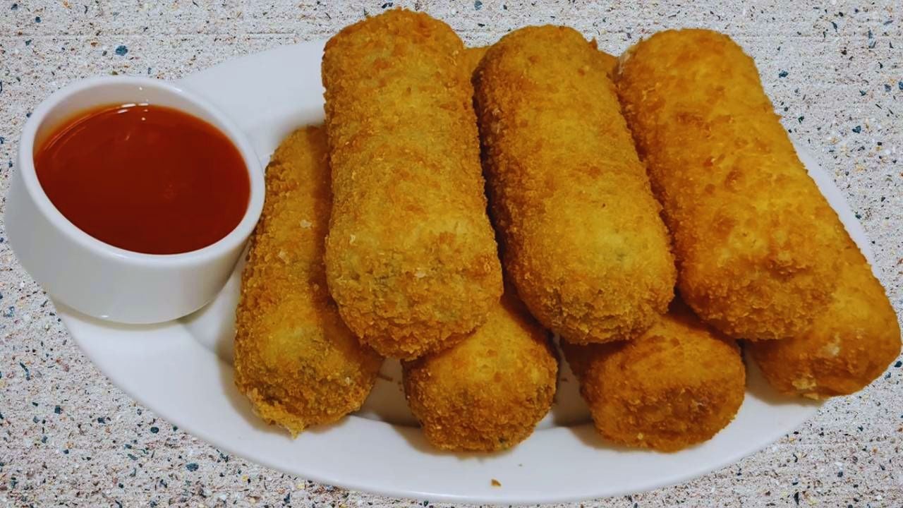 Paneer bread roll recipe step 13 Paneer Bread Rolls served