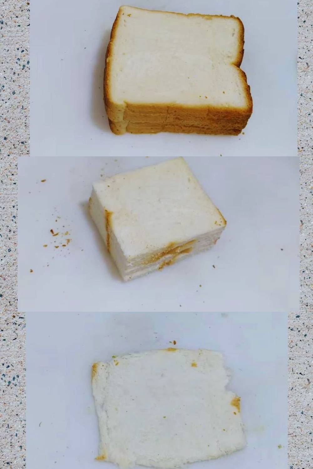 Paneer bread roll recipe step 5 Preparing bread slices