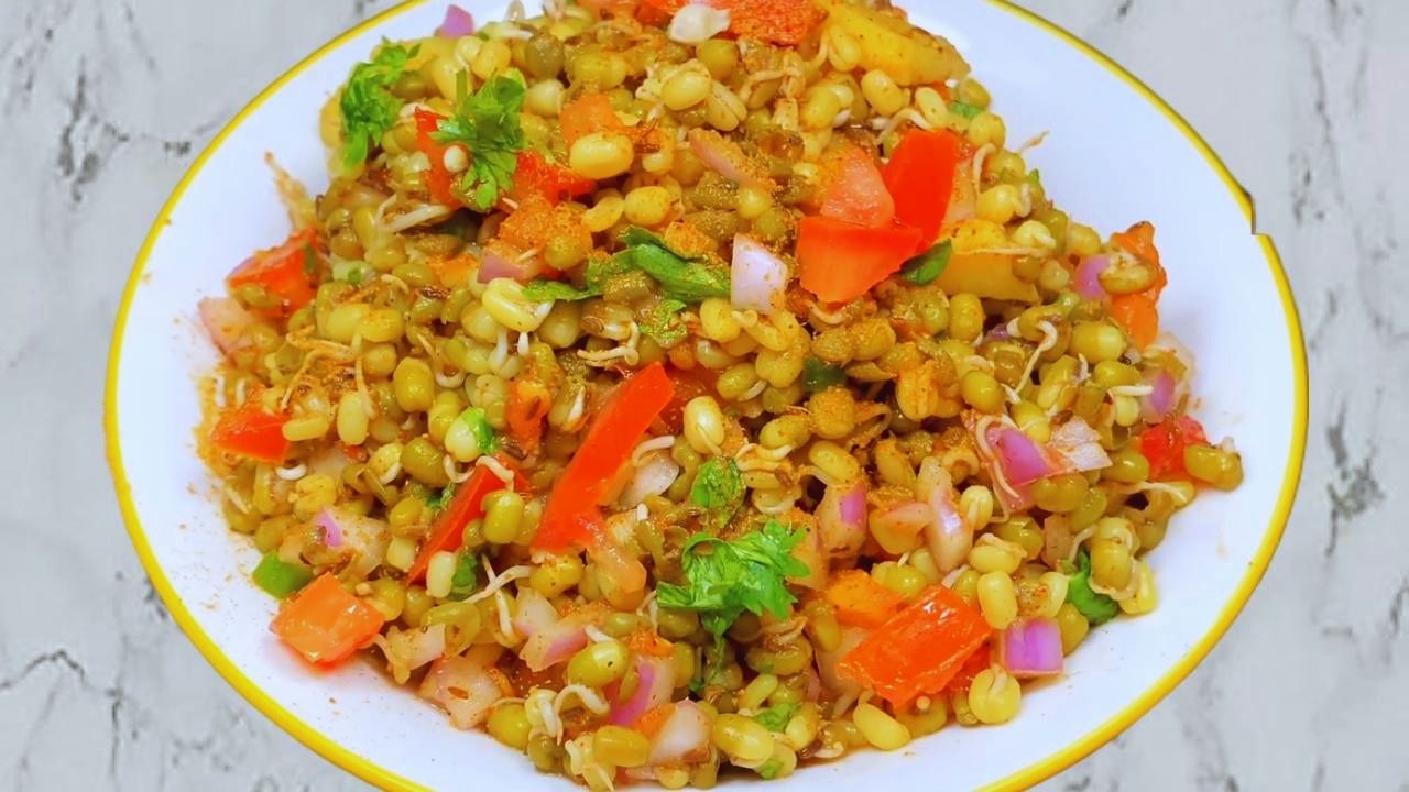 Sprouts salad recipe step 10 Sprouts salad is ready