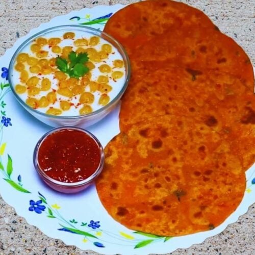 Tamatar Paratha Featured Image