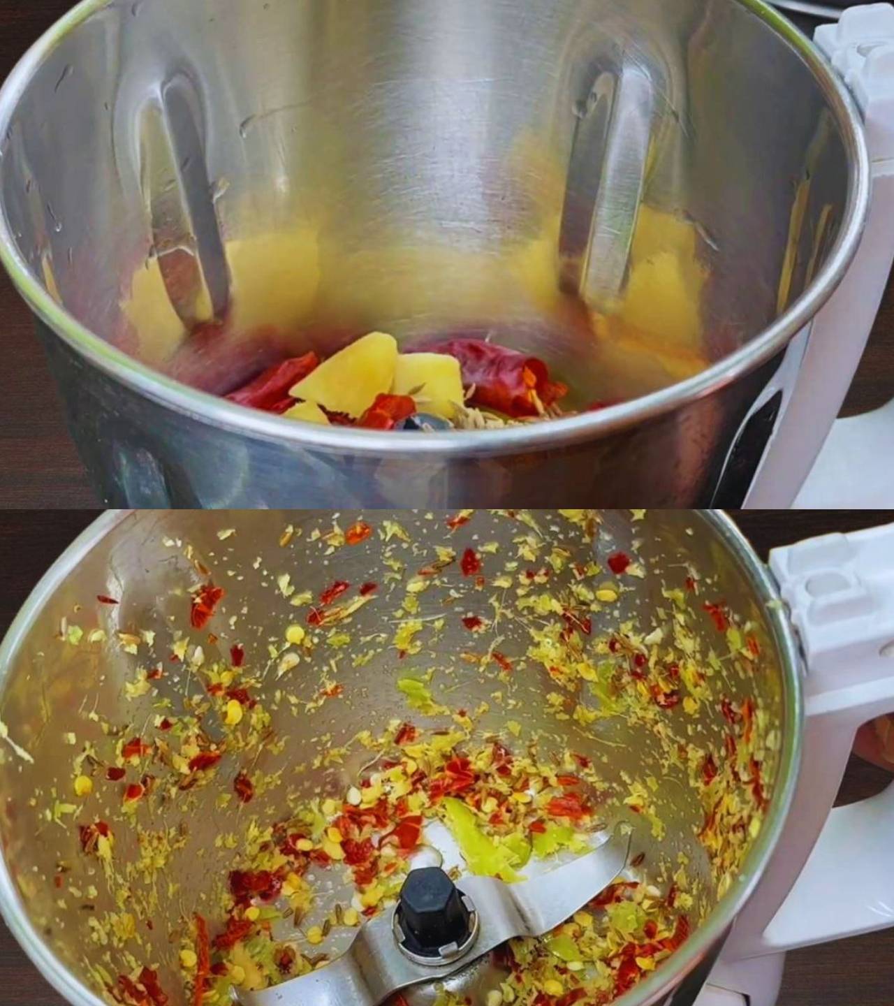 Cabbage vada recipe step 3 Blending spices