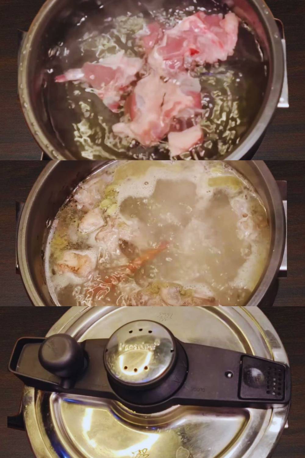Boiling mutton