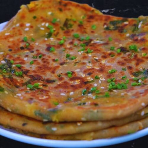Cheese Corn Paratha Featured Image