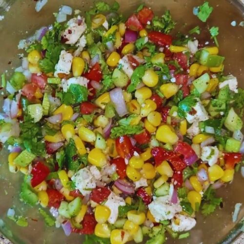 Corn Paneer Salad Featured Image