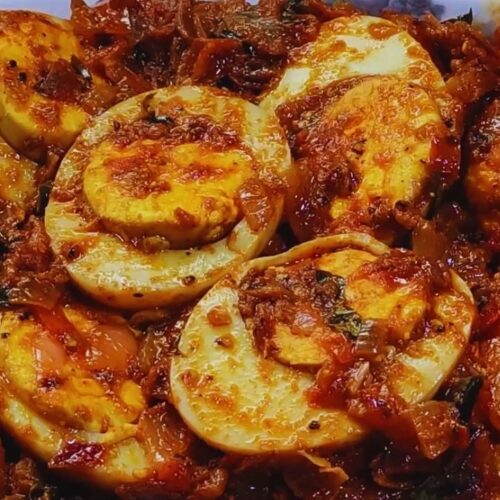 Egg Fry Masala Featured Image
