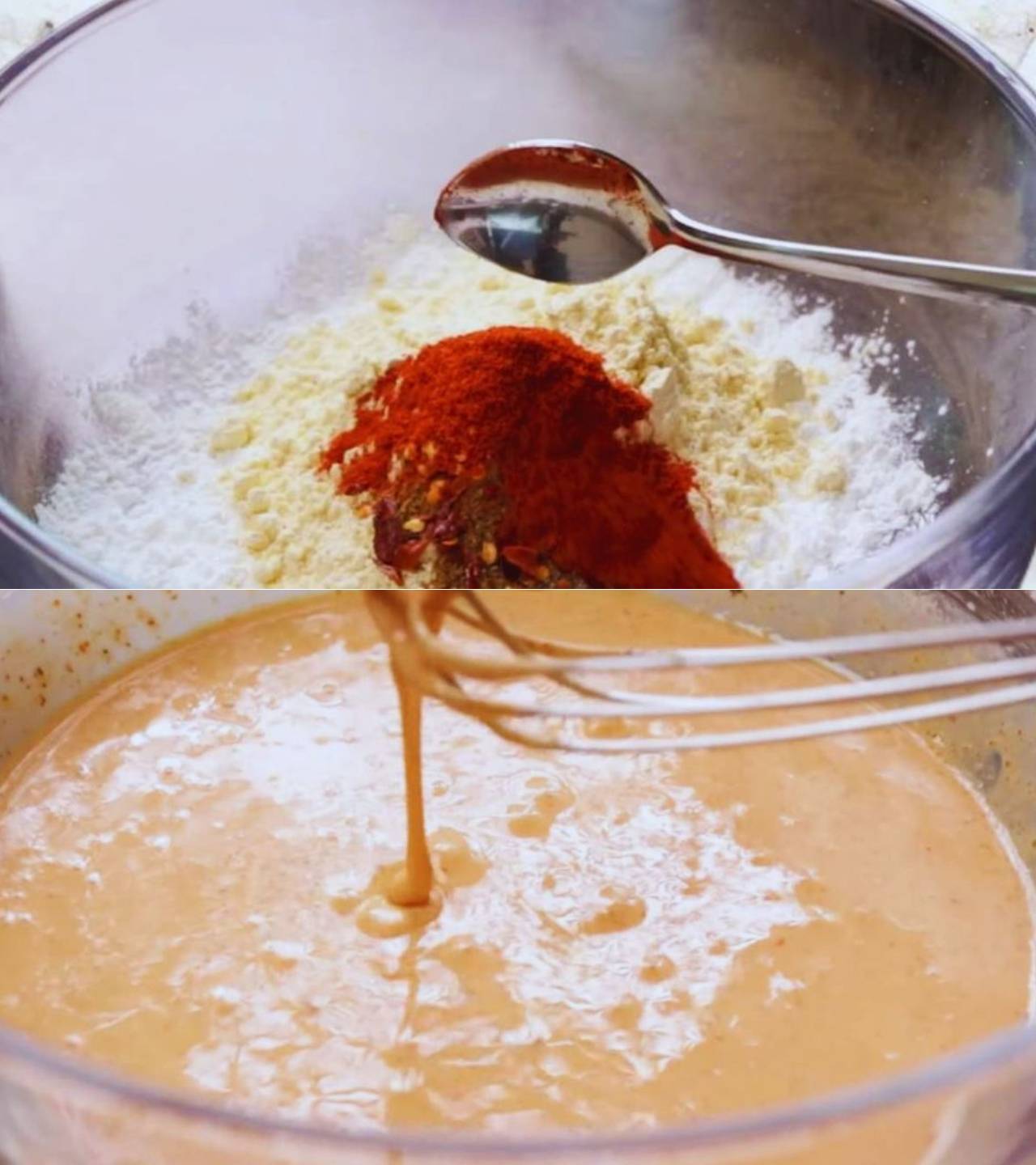 Making the batter 