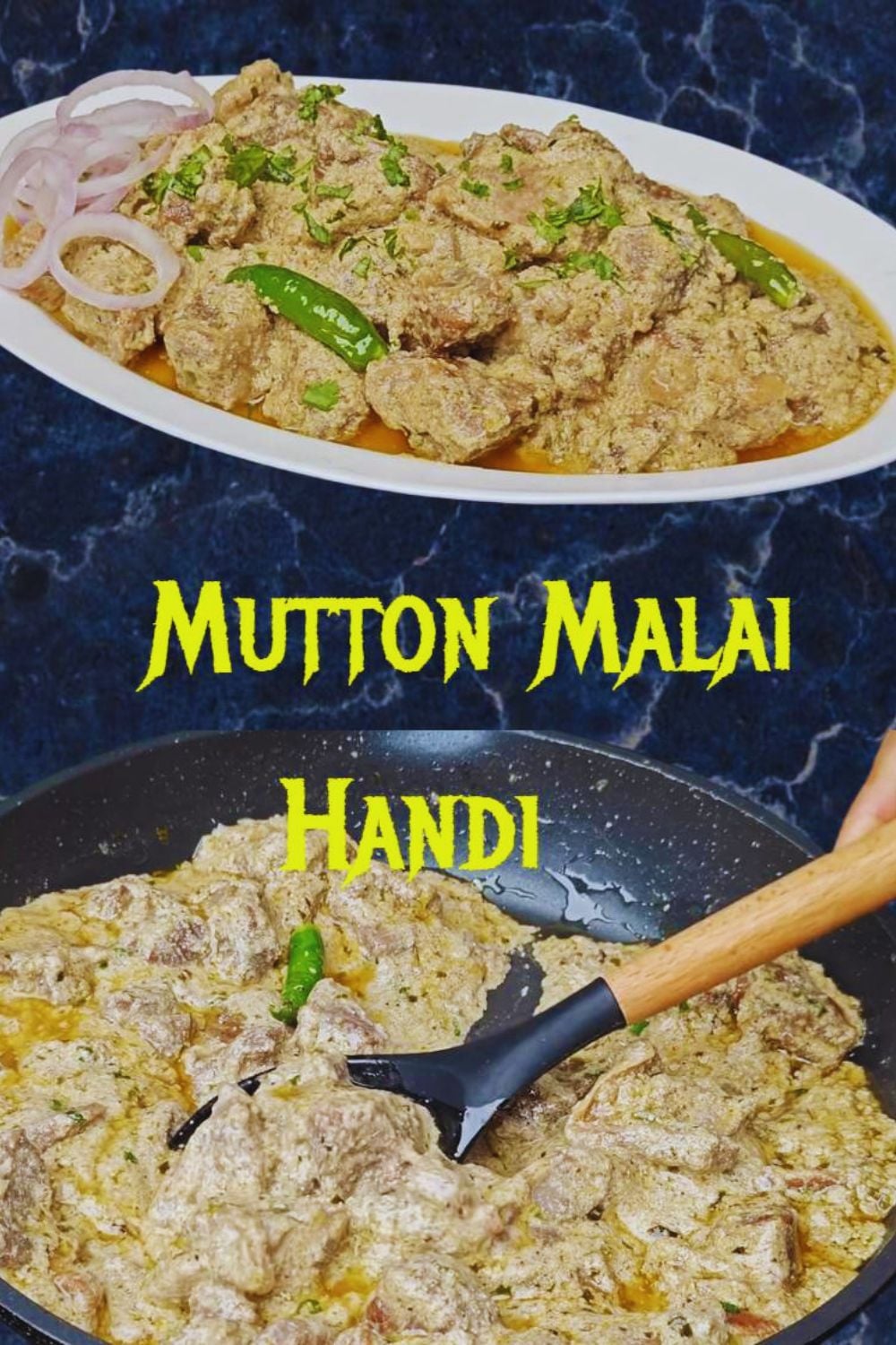 Mutton Malai Handi 