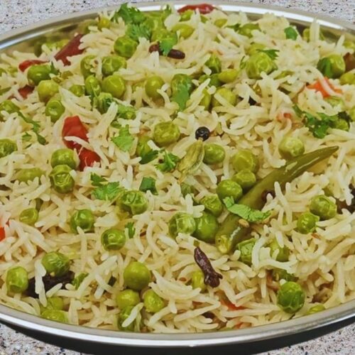 Peas Pulao Featured Image