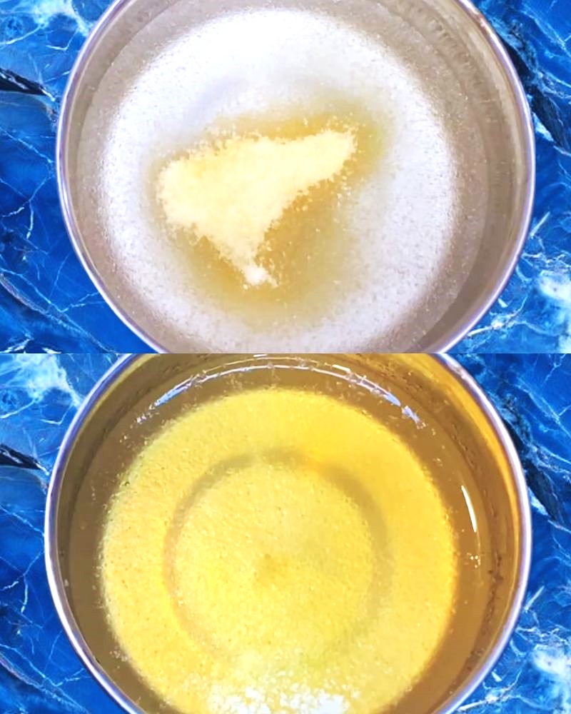 Mango cheesecake recipe step 3 Preparing gelatine