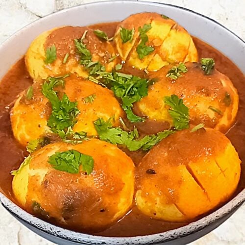 Punjabi Egg Curry Featured Image