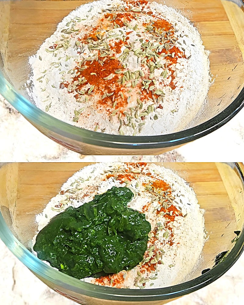 Bathua paratha recipe step 3 Making the paratha dough